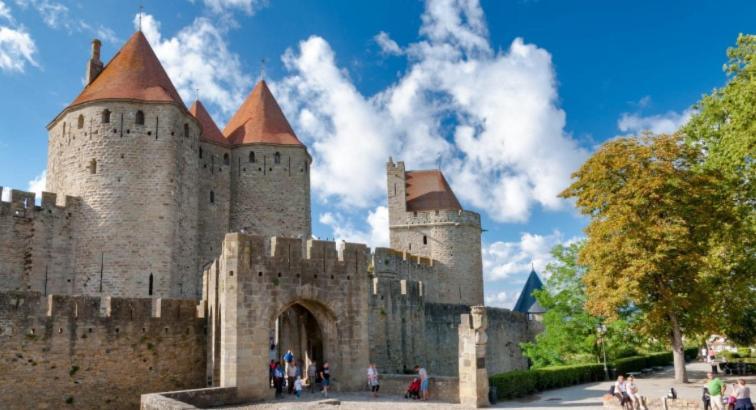 La Maison Du Roi Arthur Carcassonne Bagian luar foto