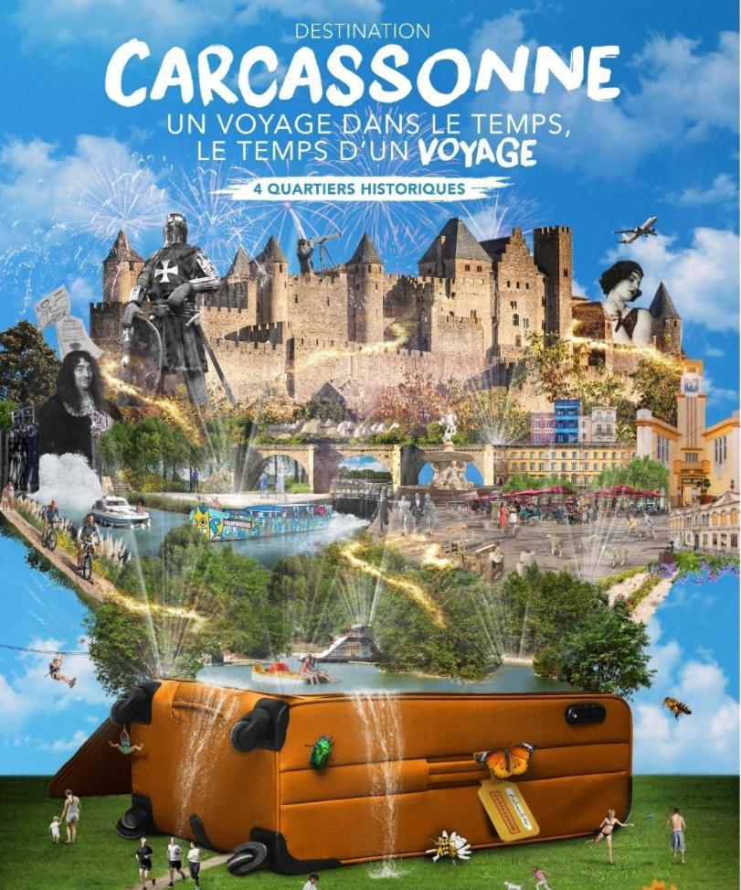 La Maison Du Roi Arthur Carcassonne Bagian luar foto